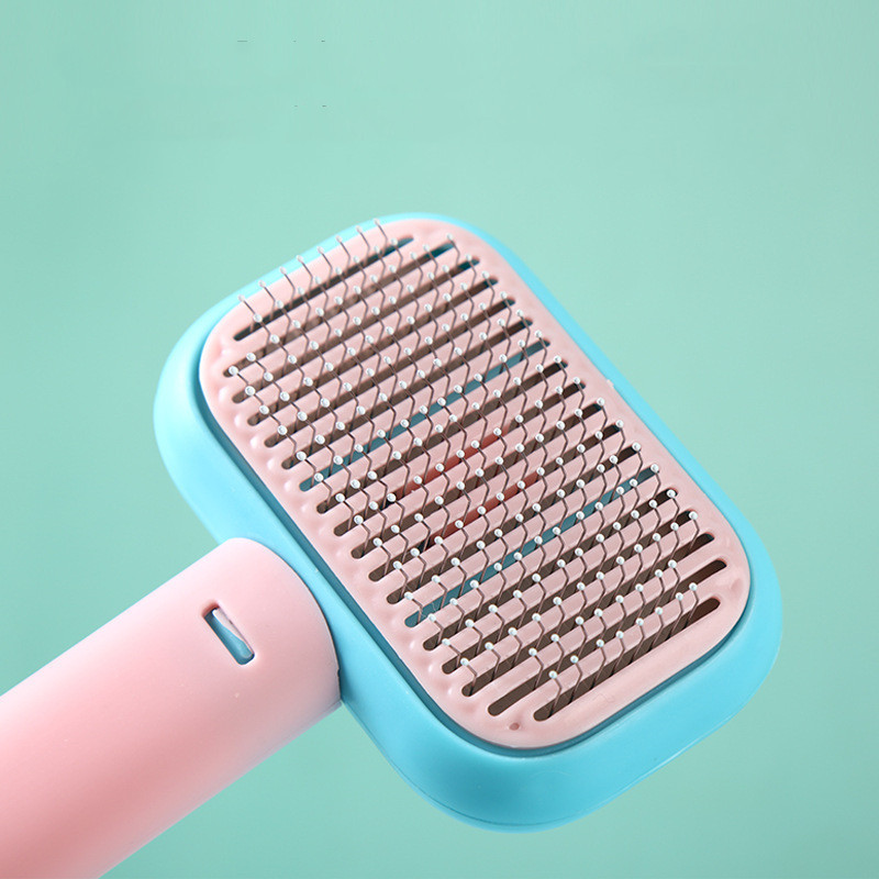 New Pet Cat Dog Hair Brush Hair Massage Comb Open-Knot Brush Grooming Cleaning Tool Stainless Steel Comb - Image 4