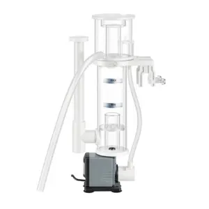 Protein Skimmer For 20-30 Gal Saltwater Aquarium Hang On With DC Pump, Protein Skimmer With DC Pinwheel Pump, Adjustable Control, For 20-30 Gallon Small Saltwater Aquariums & Reef Tank Fish Tank
