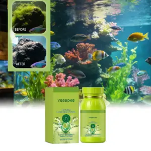 Yegbong Aquarium Purifying Liquid Fish Tank Water Quality Cleaning And Improvement Solution For Cloudy Water Daily Portable Maintenance Liquid