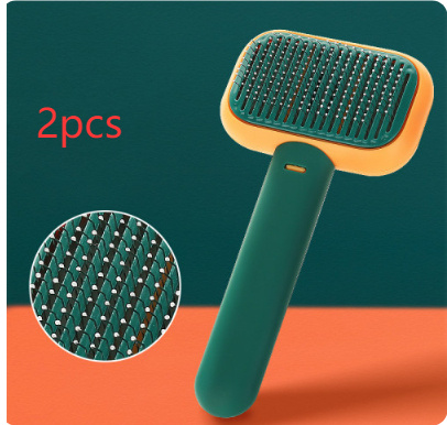 New Pet Cat Dog Hair Brush Hair Massage Comb Open-Knot Brush Grooming Cleaning Tool Stainless Steel Comb - Image 3