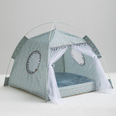 Cat Tent Cat Cat House Enclosed Pet Bed - Image 4