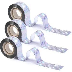 3 Rolls Of Bird-Repellent Tape, 2.4 M X 50 M - Effective Protection For Your Balcony & Garden Party Supplies Set