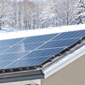 8inch X 1 00ft Solar Panel Bird Guard Kit, Rust-Proof PVC Coated Critter Guard Mesh With 1 00pcs Aluminum Fasteners